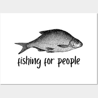 Fishing For People Posters and Art